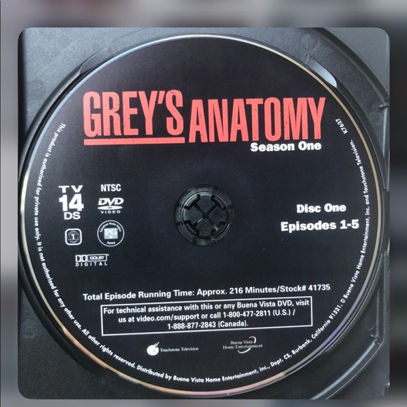 Grey’s Anatomy, Season One DVD - Picture 7 of 9
